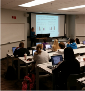 Mackenzie Lecturing